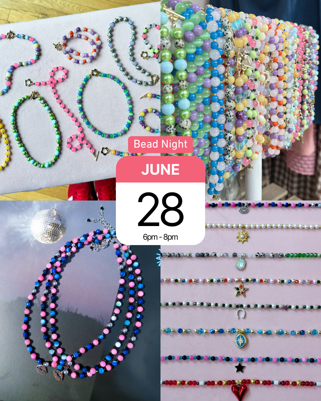 Bead Night! DIY Your Own Necklace