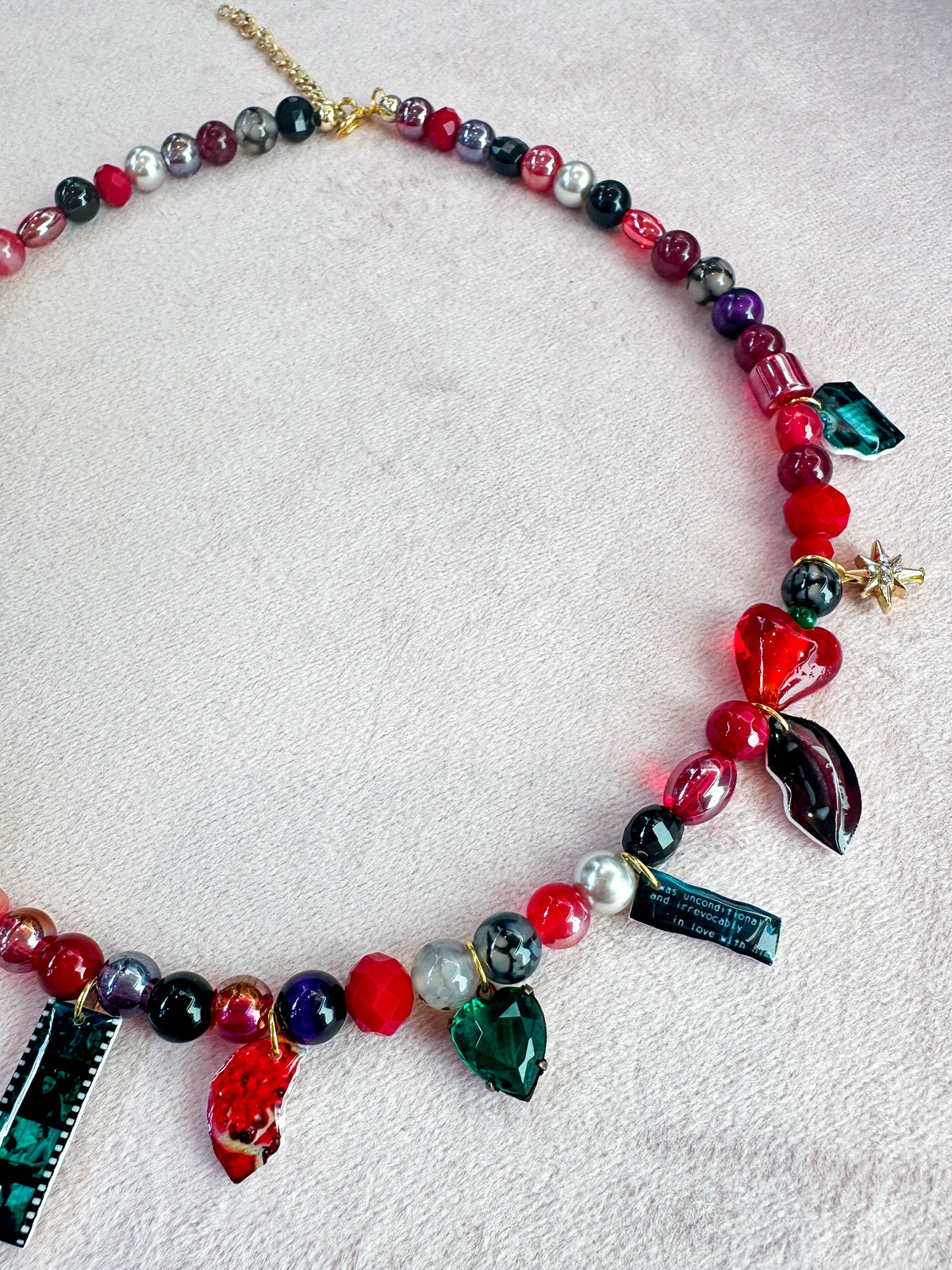 Love At First Bite Charm Necklace