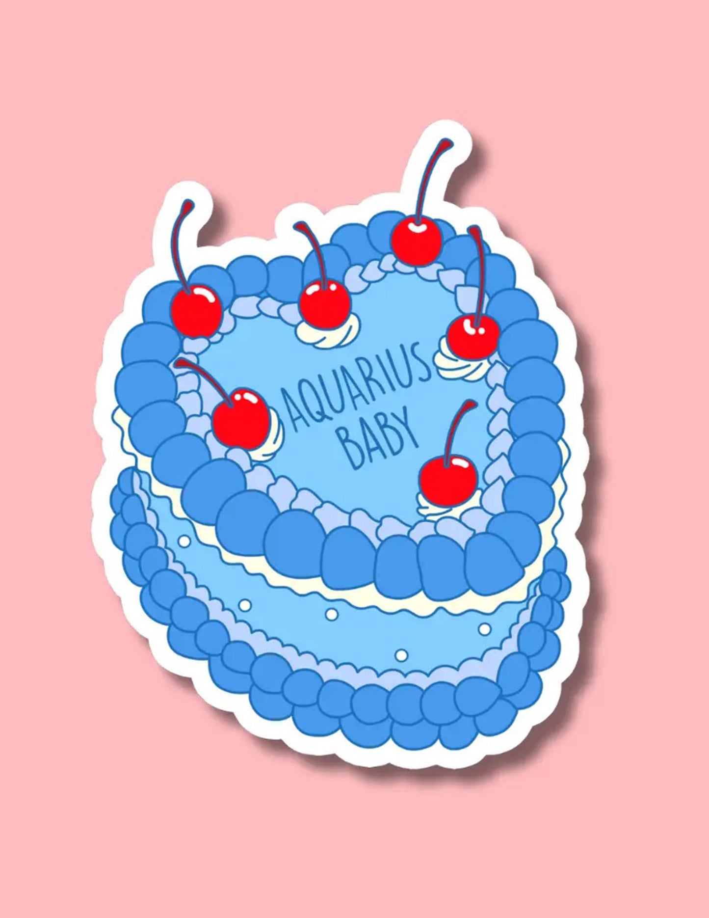 Aquarius Baby Sticker