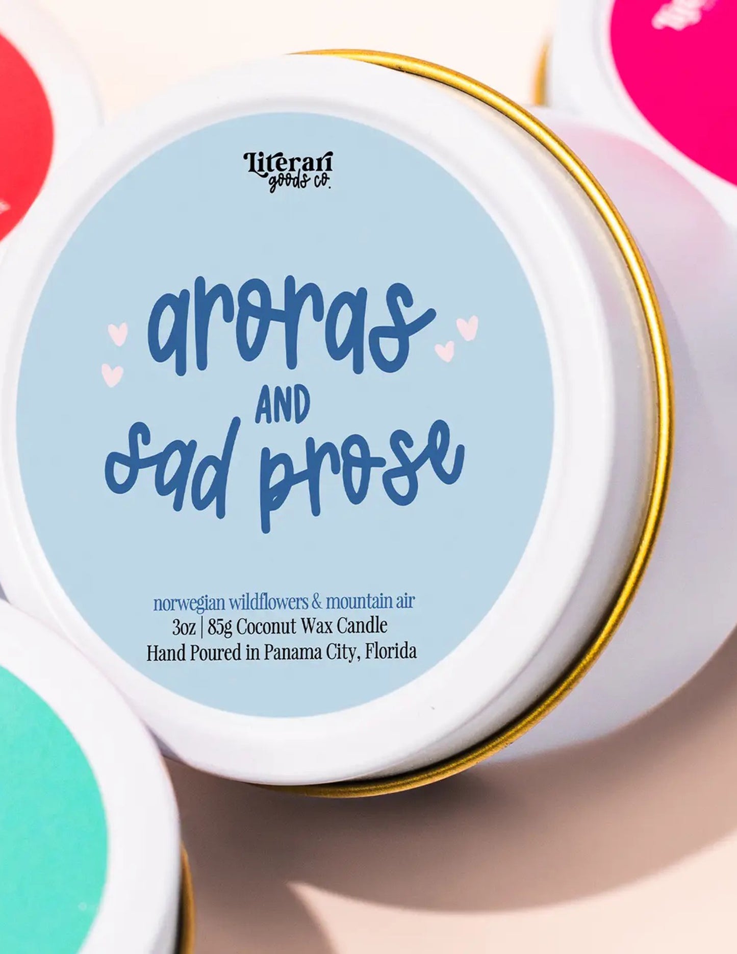 Auroras & Sad Prose Candle
