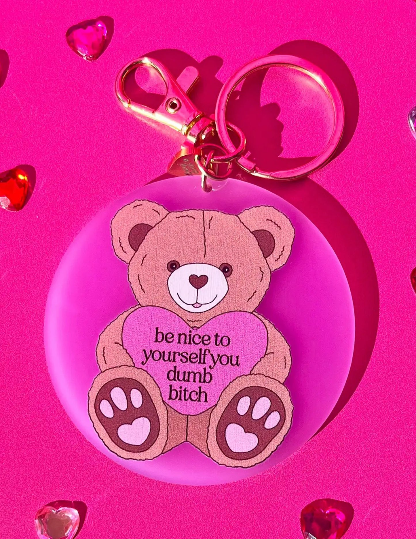 Be Nice To Yourself Keychain