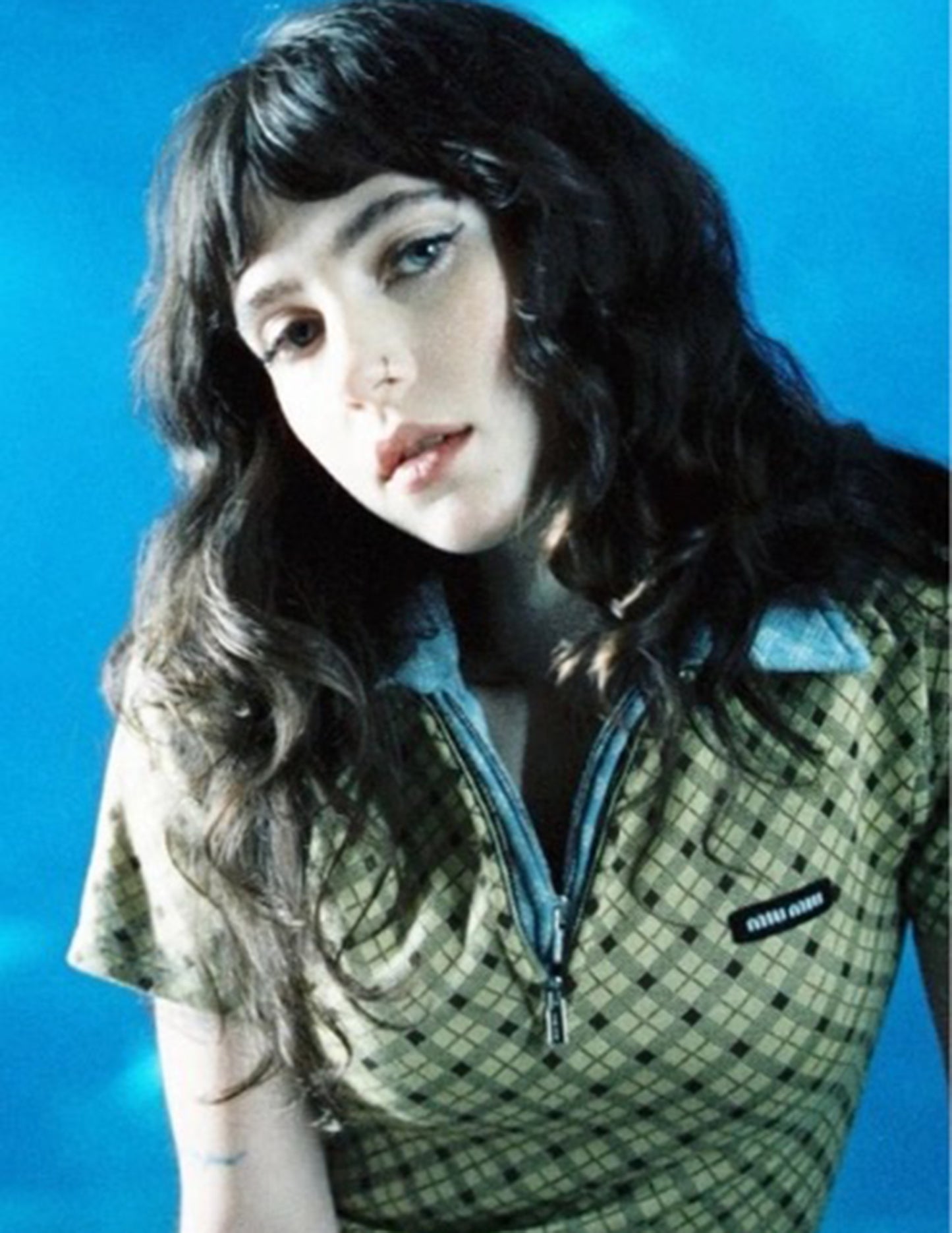 Bedazzled Clairo Keychain