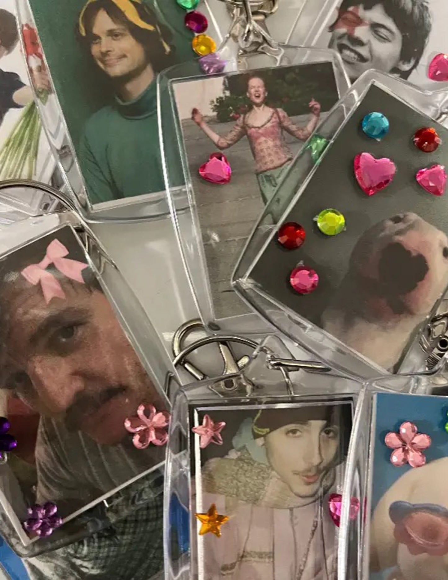 Bedazzled Harry Keychain