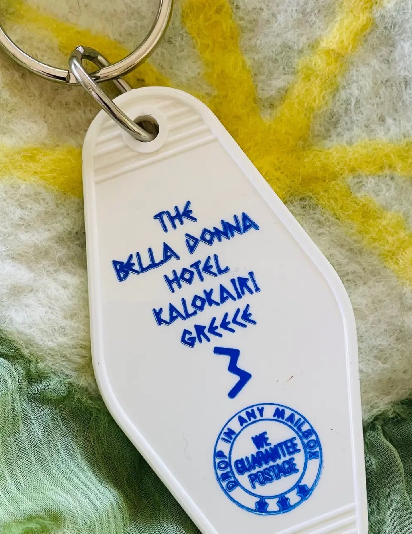 Bella Donna Hotel Keychain