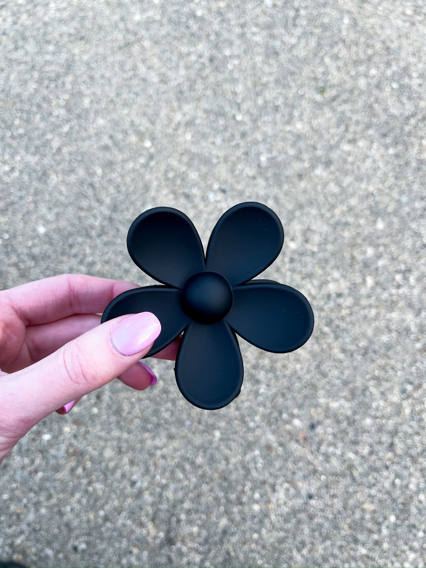 Flower Claw Clip (Assorted Colors)