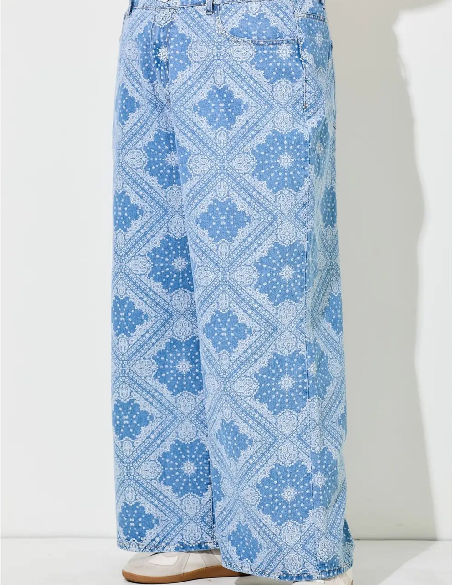 Blue Mosaic Jeans