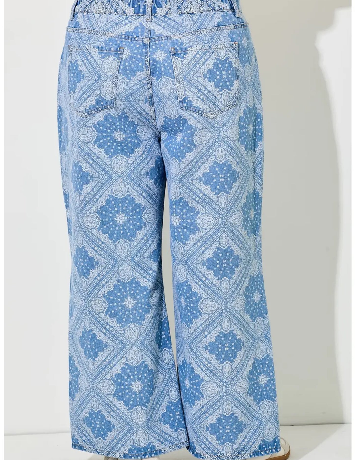 Blue Mosaic Jeans