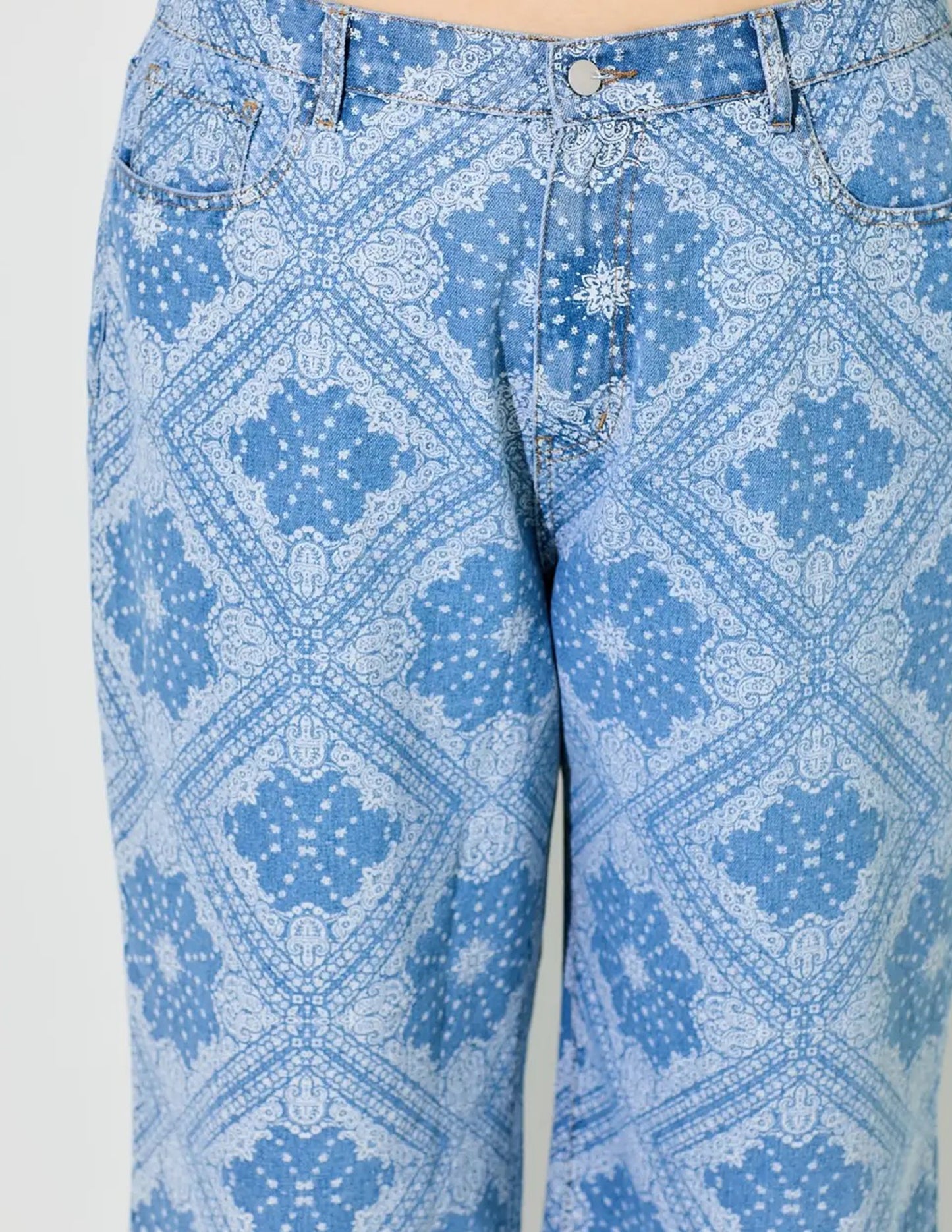 Blue Mosaic Jeans