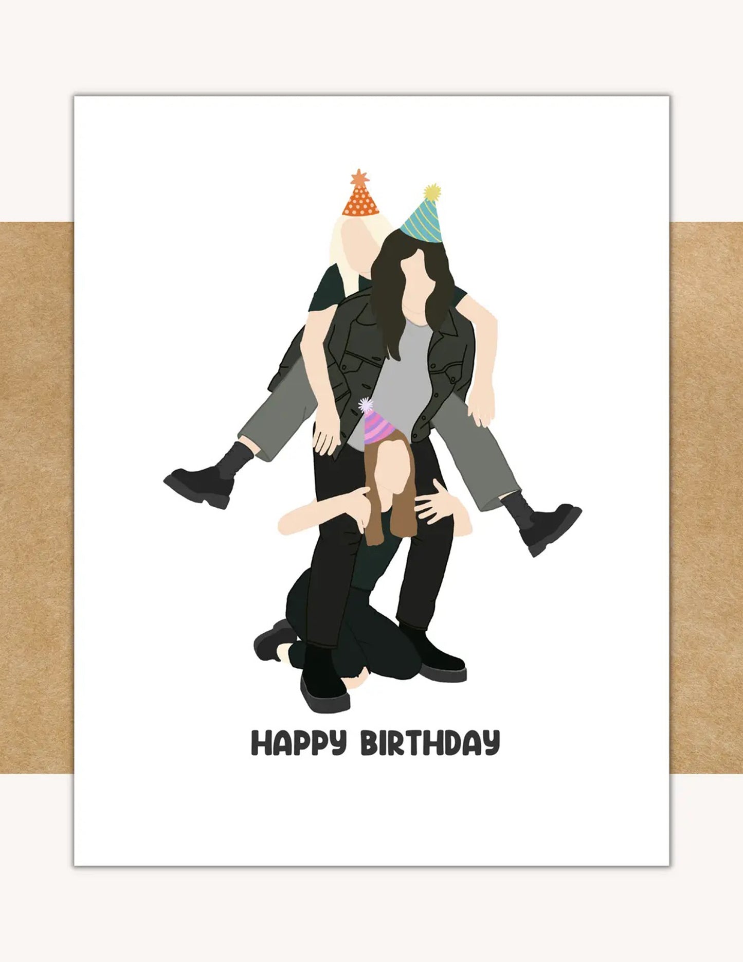 Boygenius Birthday Card