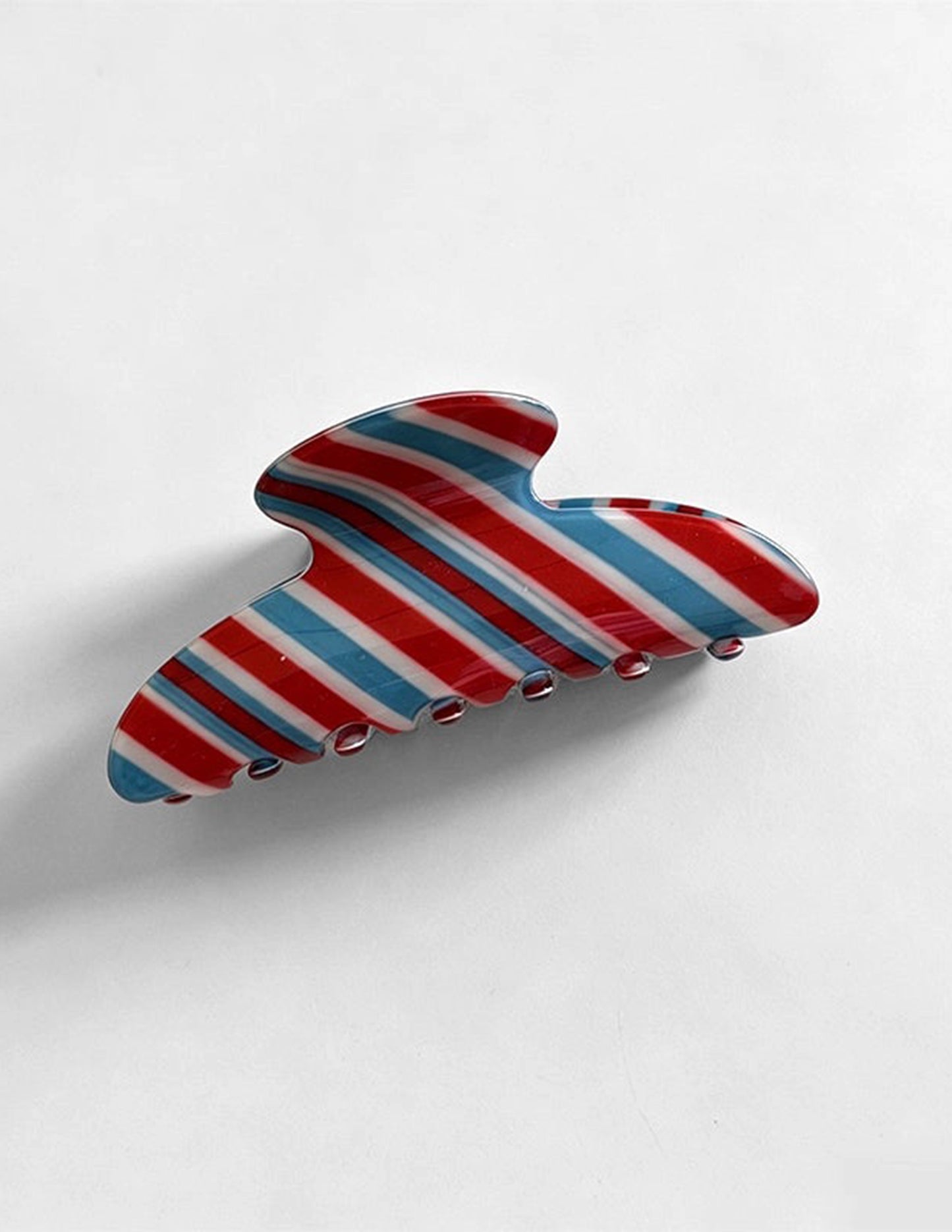 British Striped Claw Clip