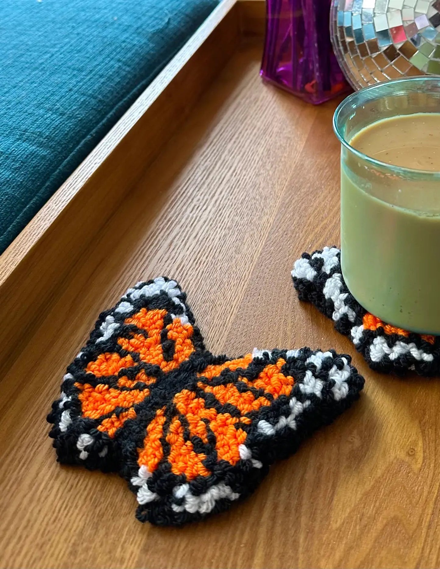 Butterfly Mug Rug