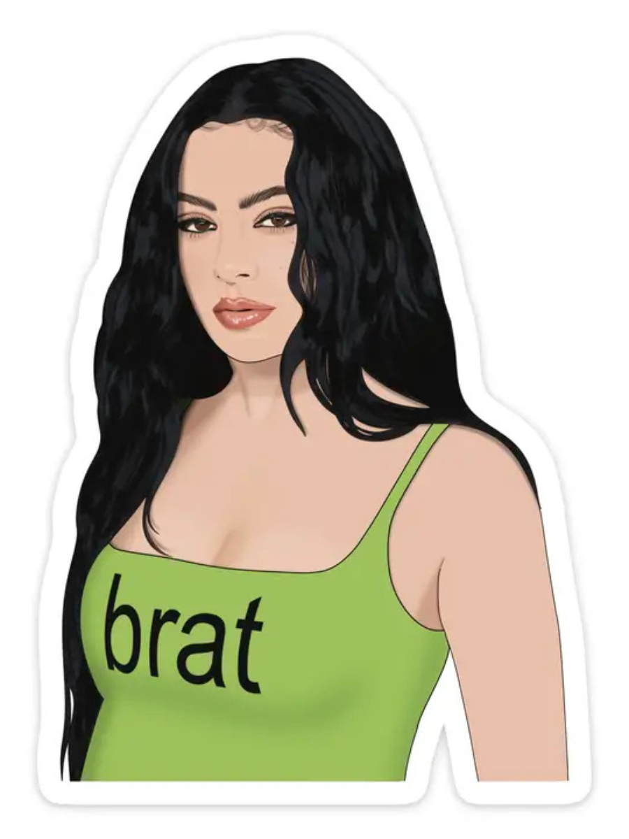 Charli Brat Sticker