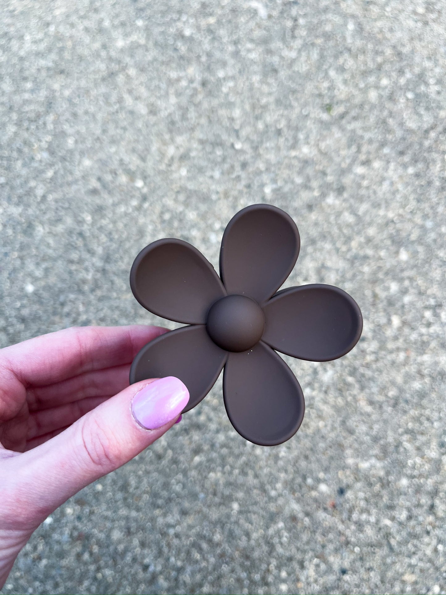 Flower Claw Clip (Assorted Colors)