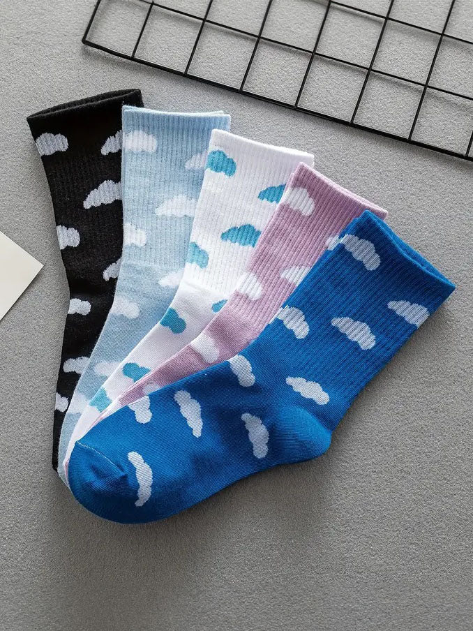 Colorful Cloud Socks