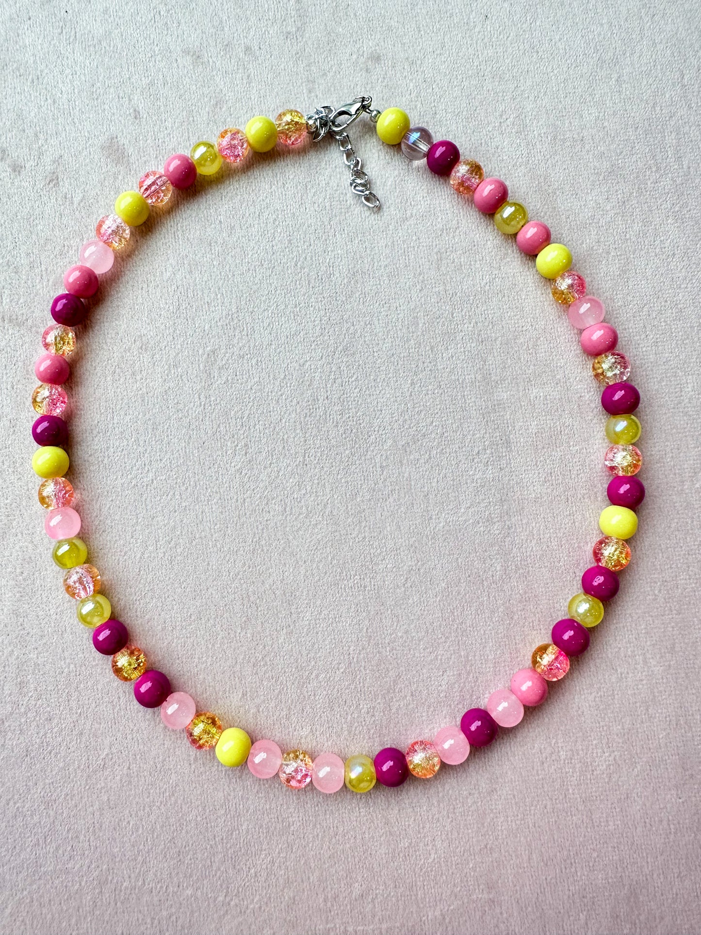 Colorful Gemstone Necklace 14