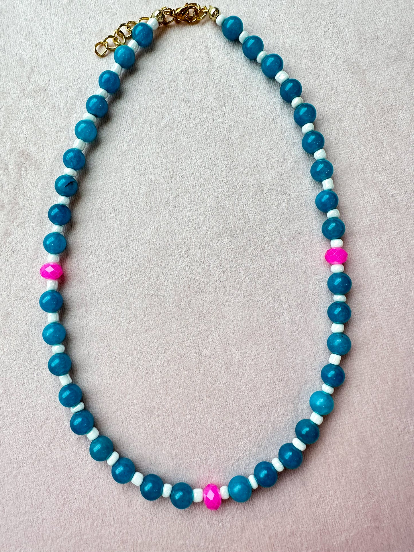 Colorful Gemstone Necklace 27