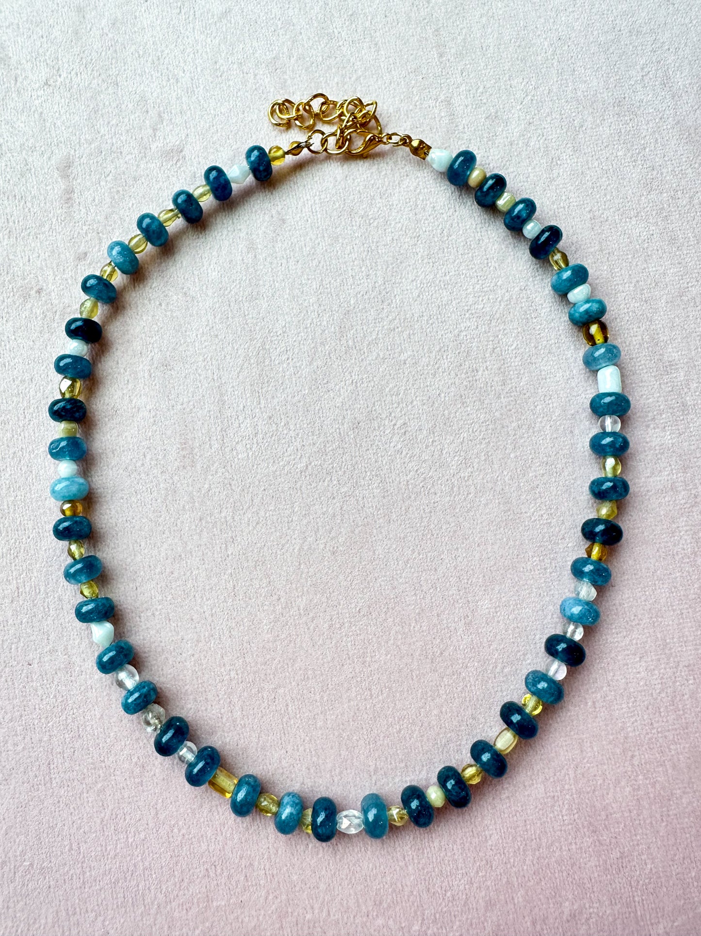 Colorful Gemstone Necklace 30