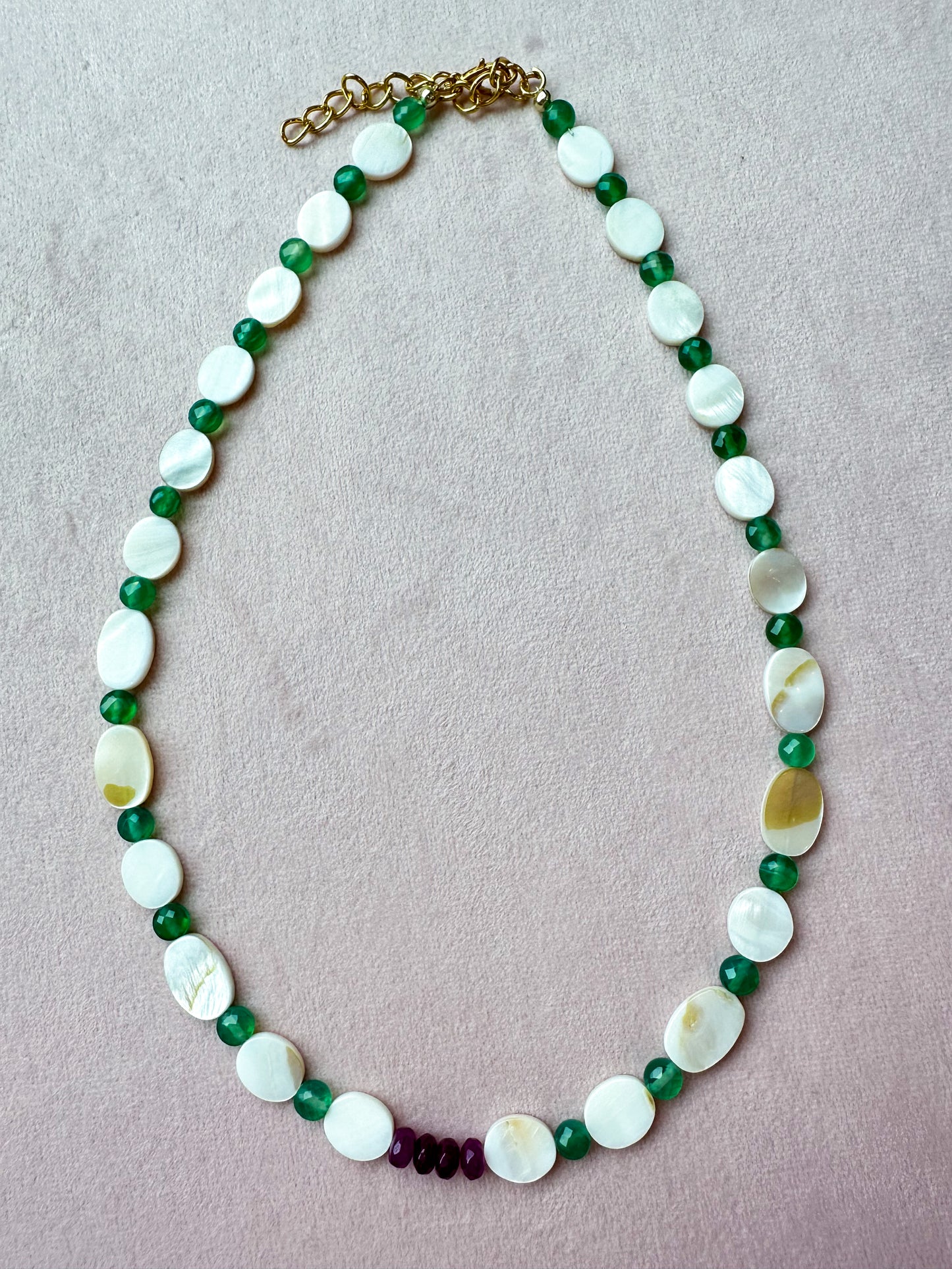 Colorful Gemstone Necklace 39