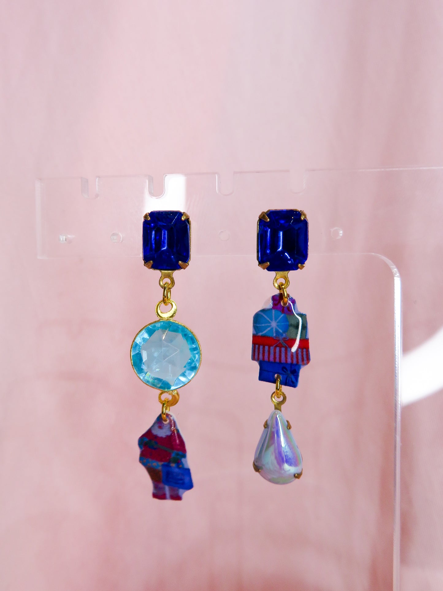 Crystal Christmas Earrings