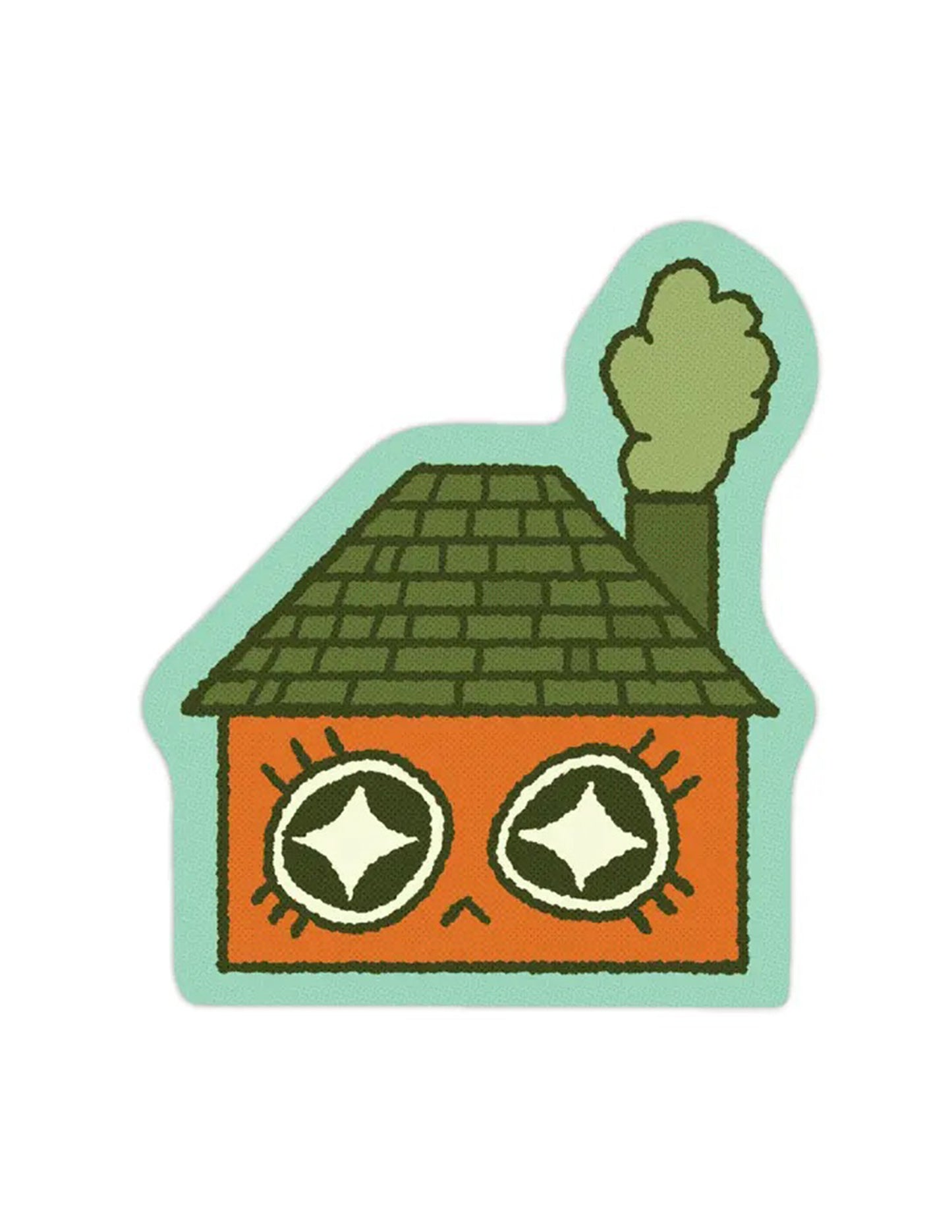 Cute House! Sticker