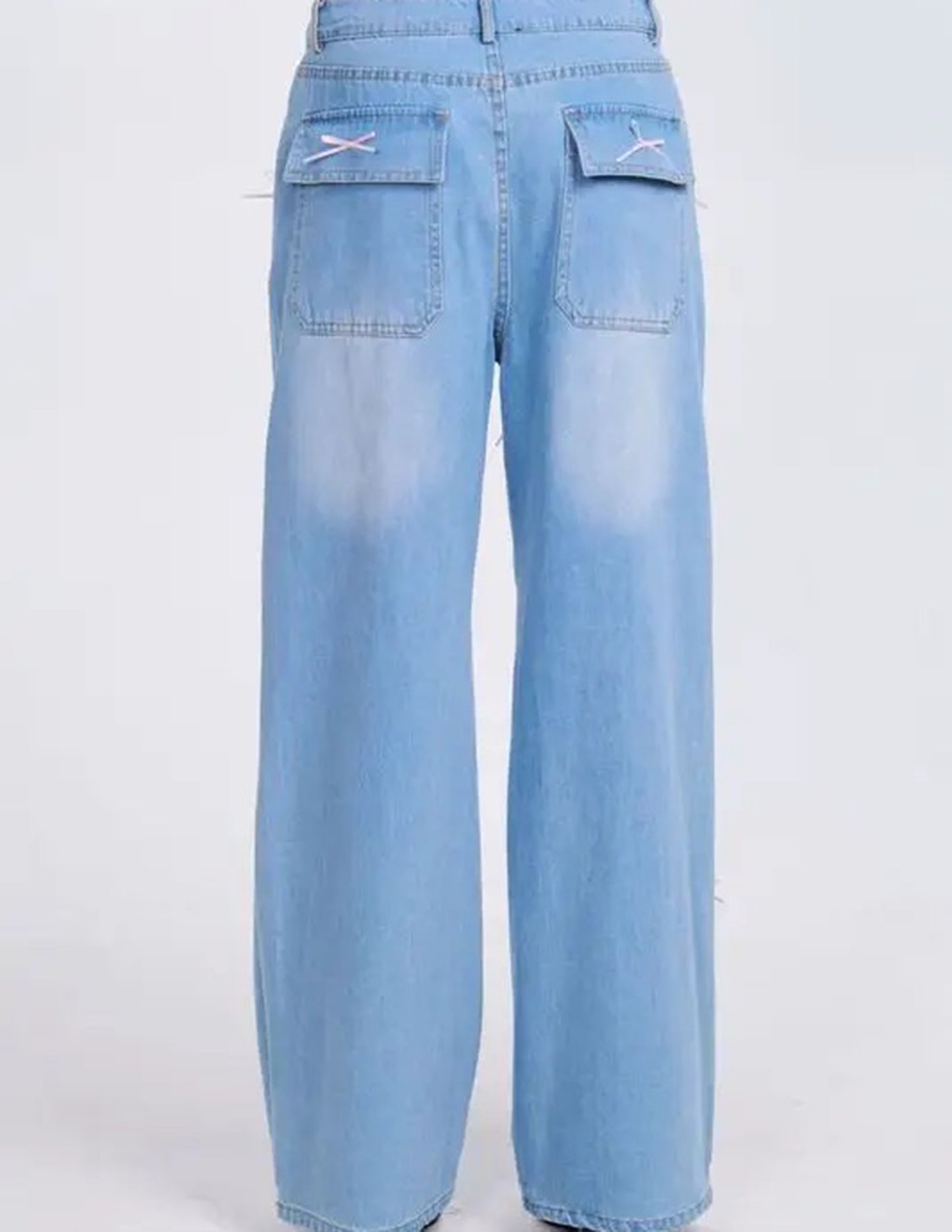 Dainty Bow Jeans