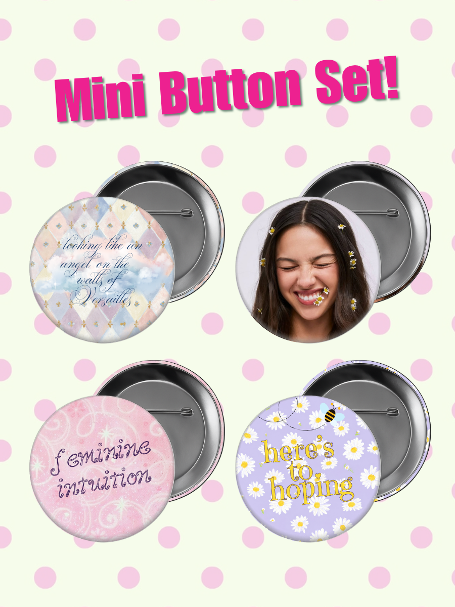 Daisy Chain Mini Button Set
