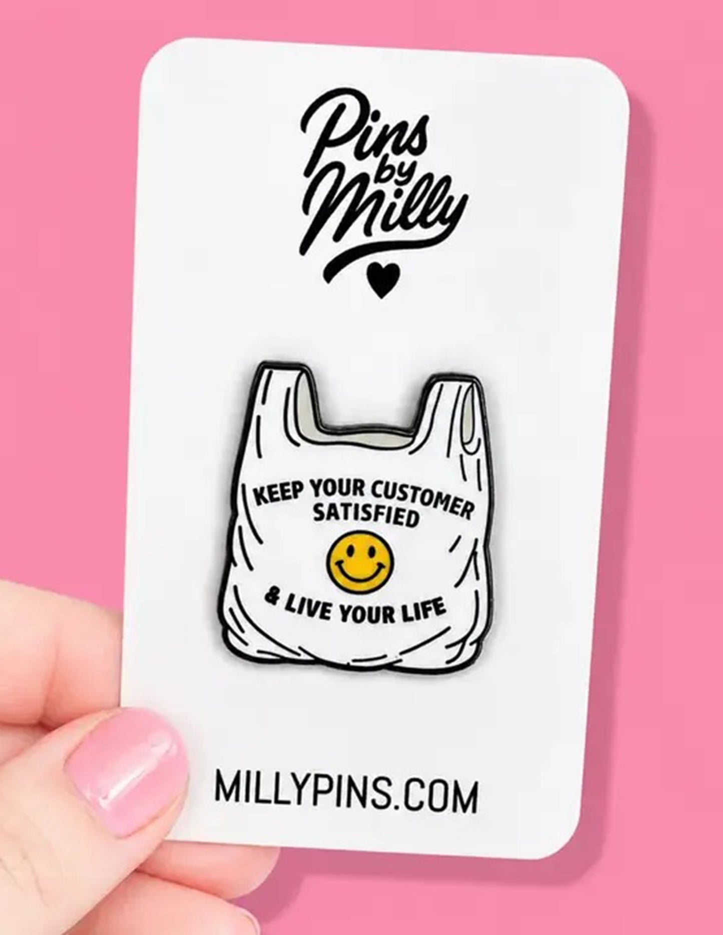 Dance No More Enamel Pin