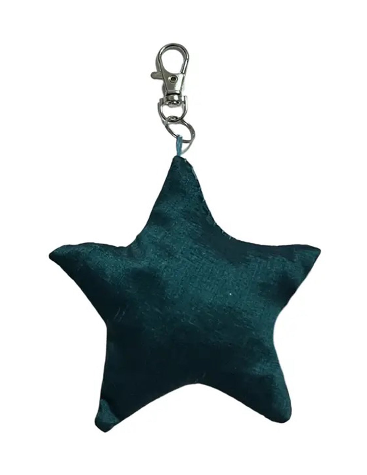 Dark Teal Bag Charm