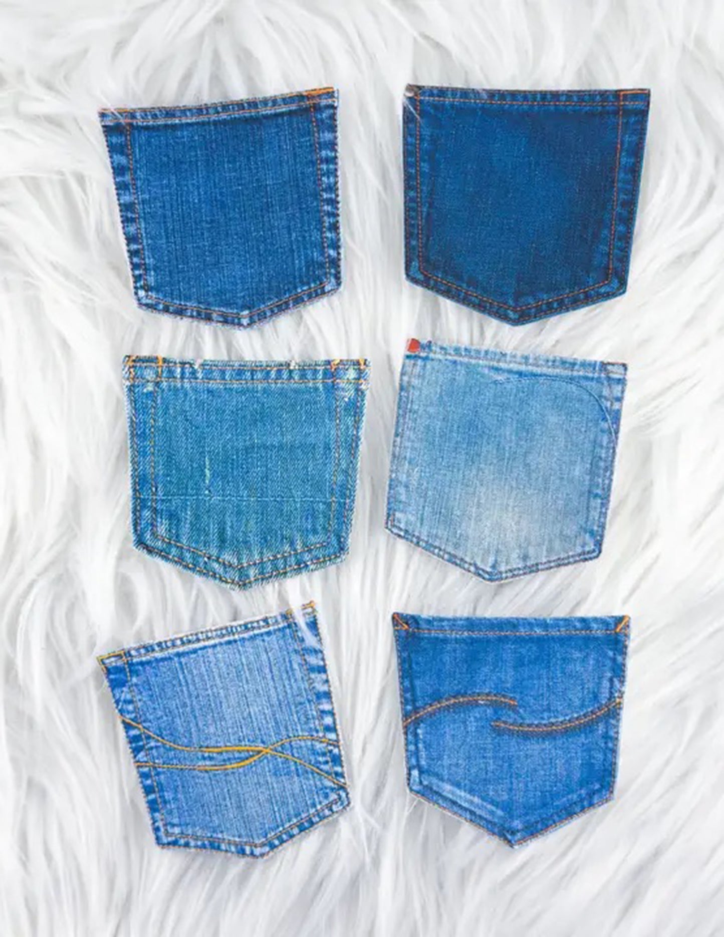 Denim Pocket Bundle Stickers