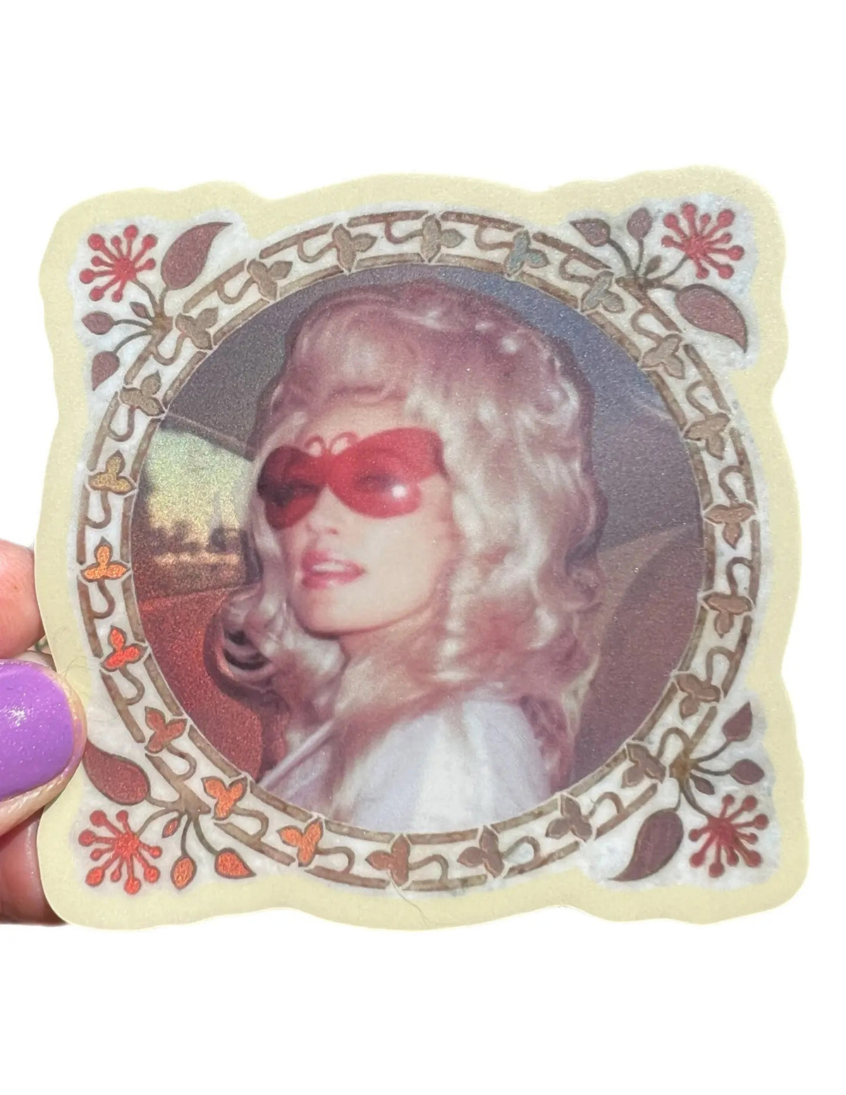 Dolly Butterfly Shades Sticker