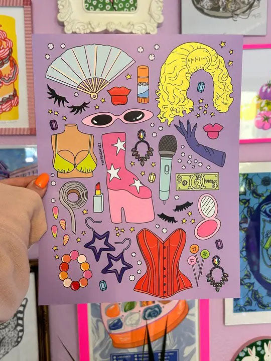 Drag Queen Essentials Print