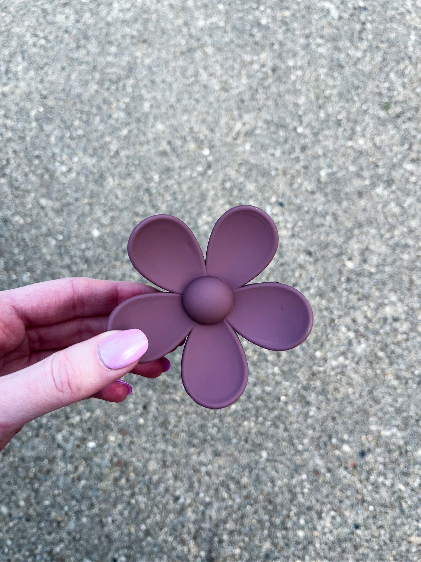 Flower Claw Clip (Assorted Colors)