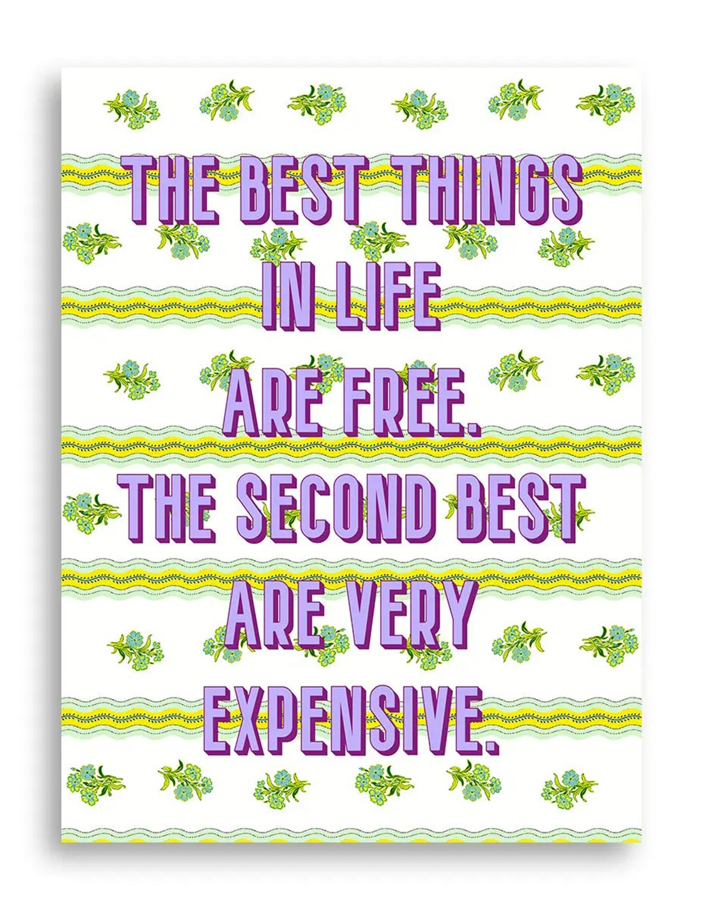 Expensive Statement Print