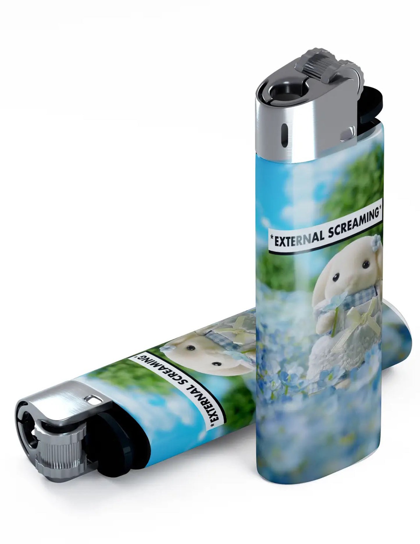 External Screaming Calico Critter Lighter