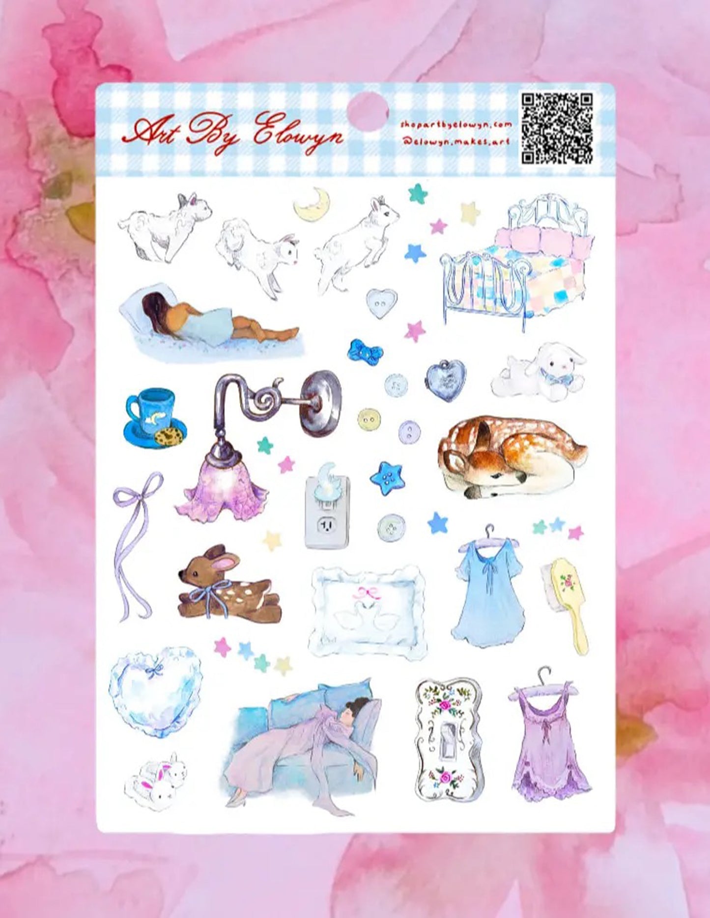 Feeling Sleepy Sticker Sheet