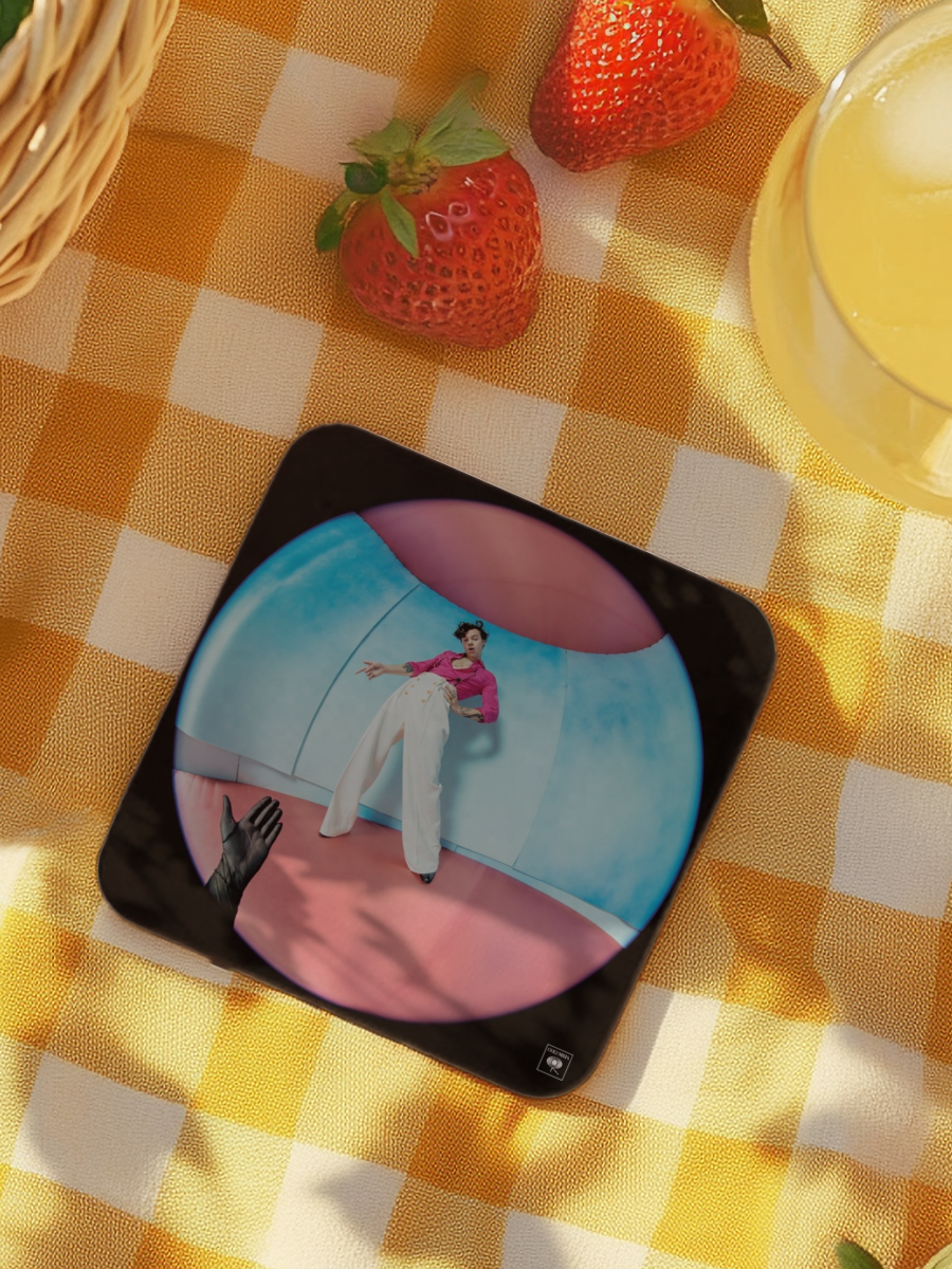 Fine Line Ceramic Coaster