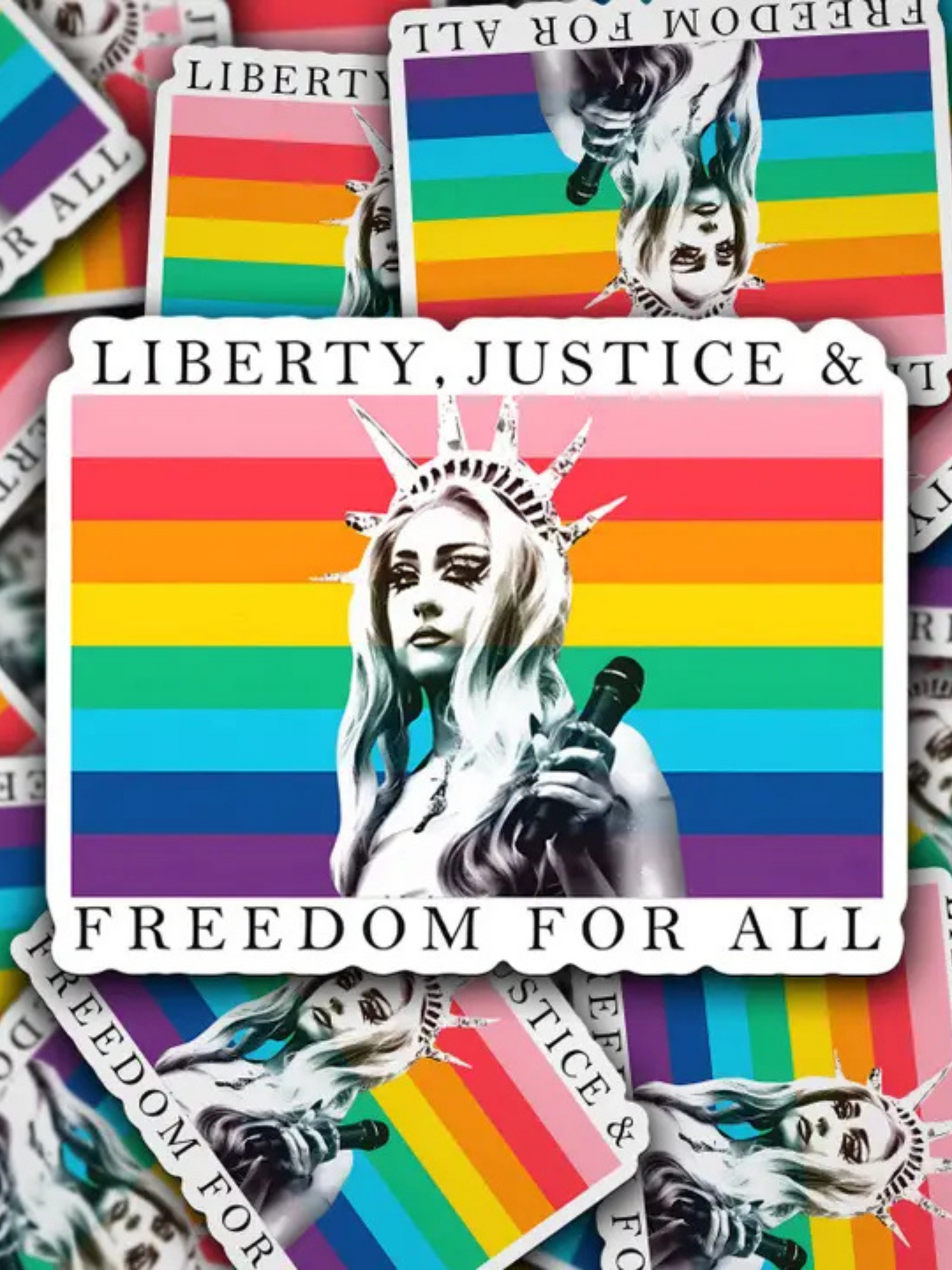Freedom For All Chappell Sticker