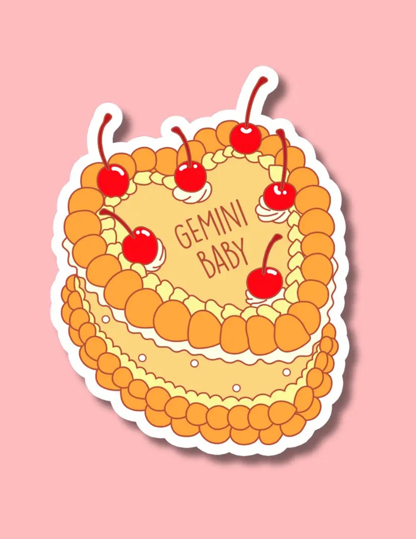 Gemini Baby Sticker