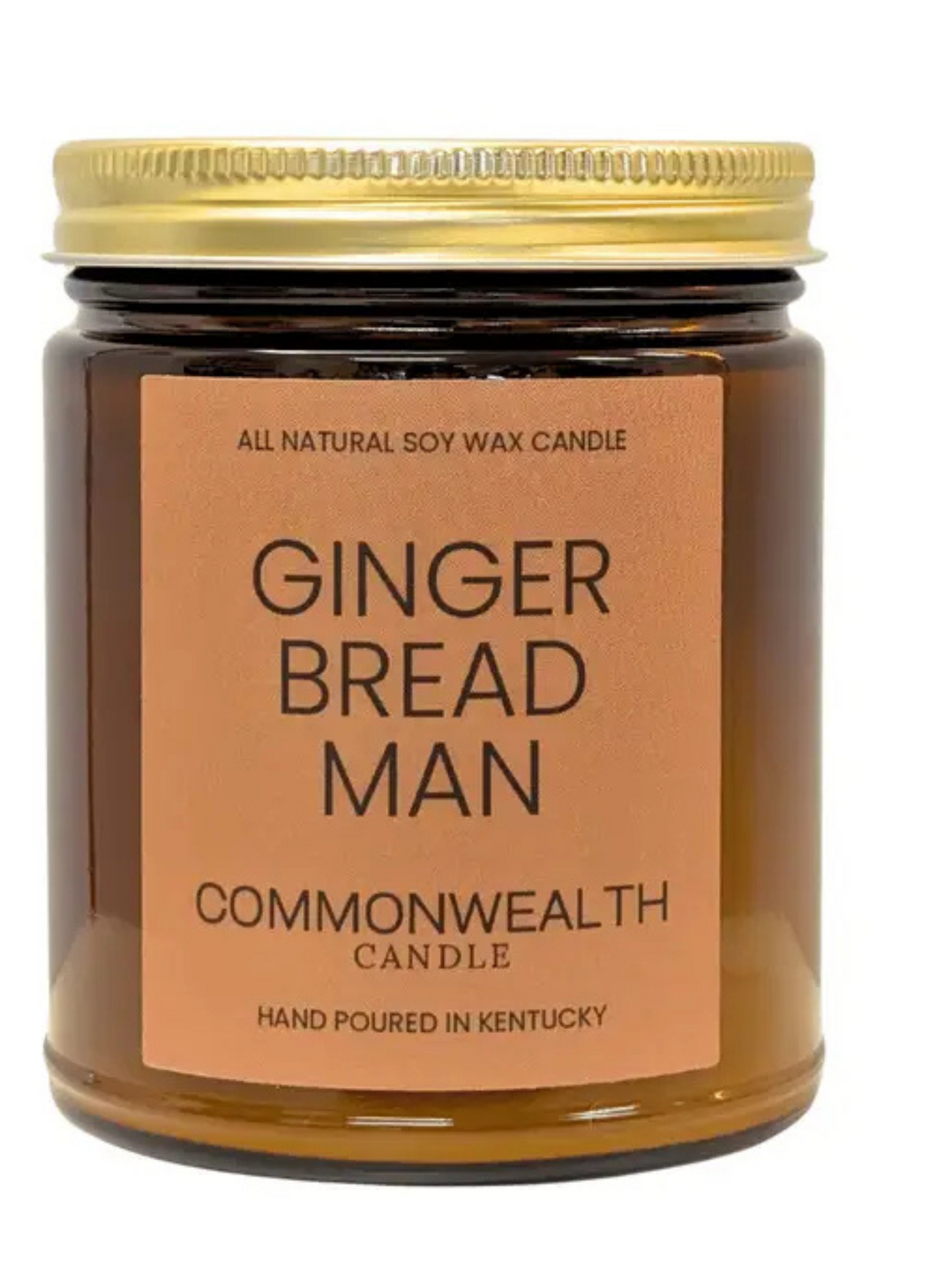 Gingerbread Man Candle