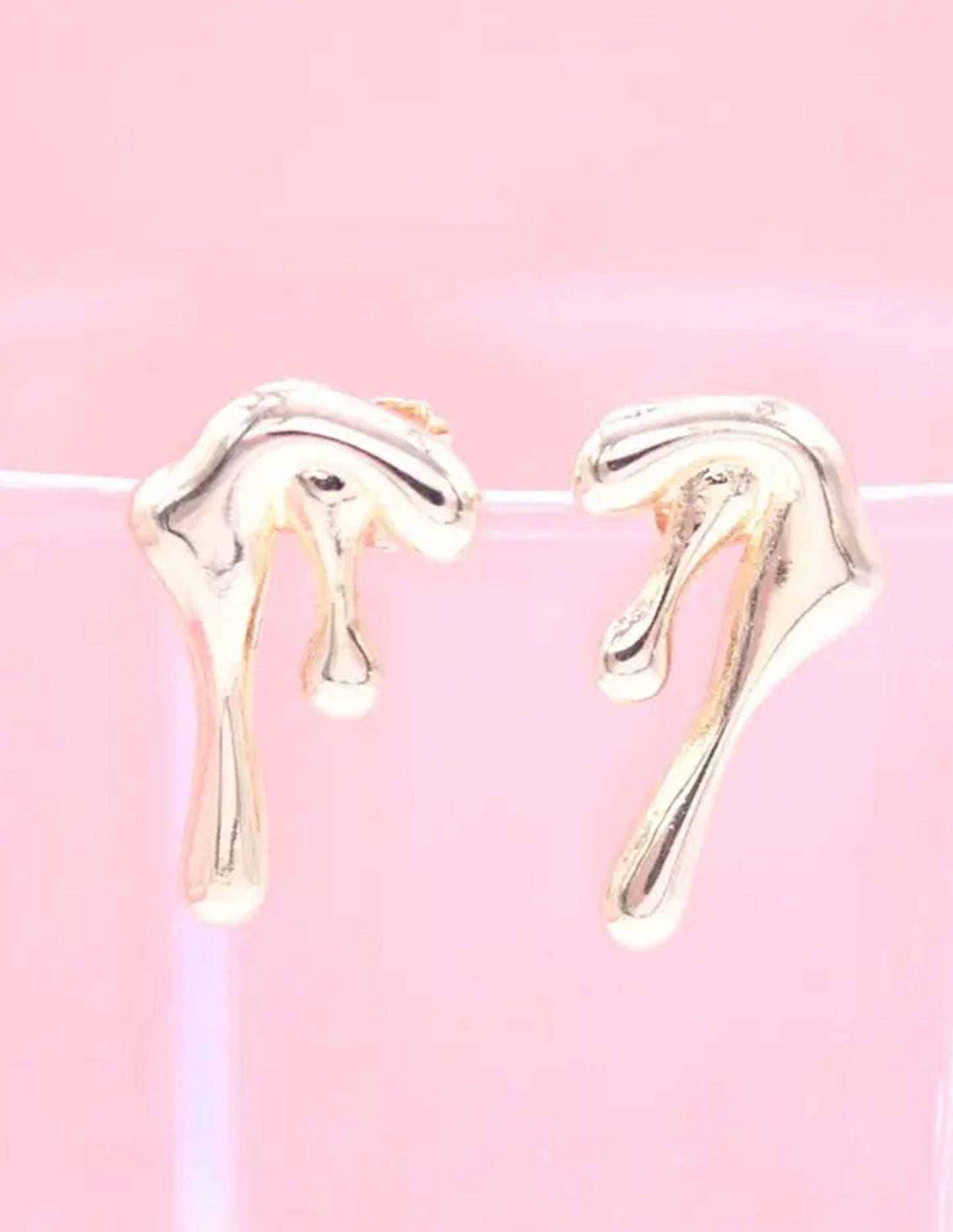 Gold Drip Earrings