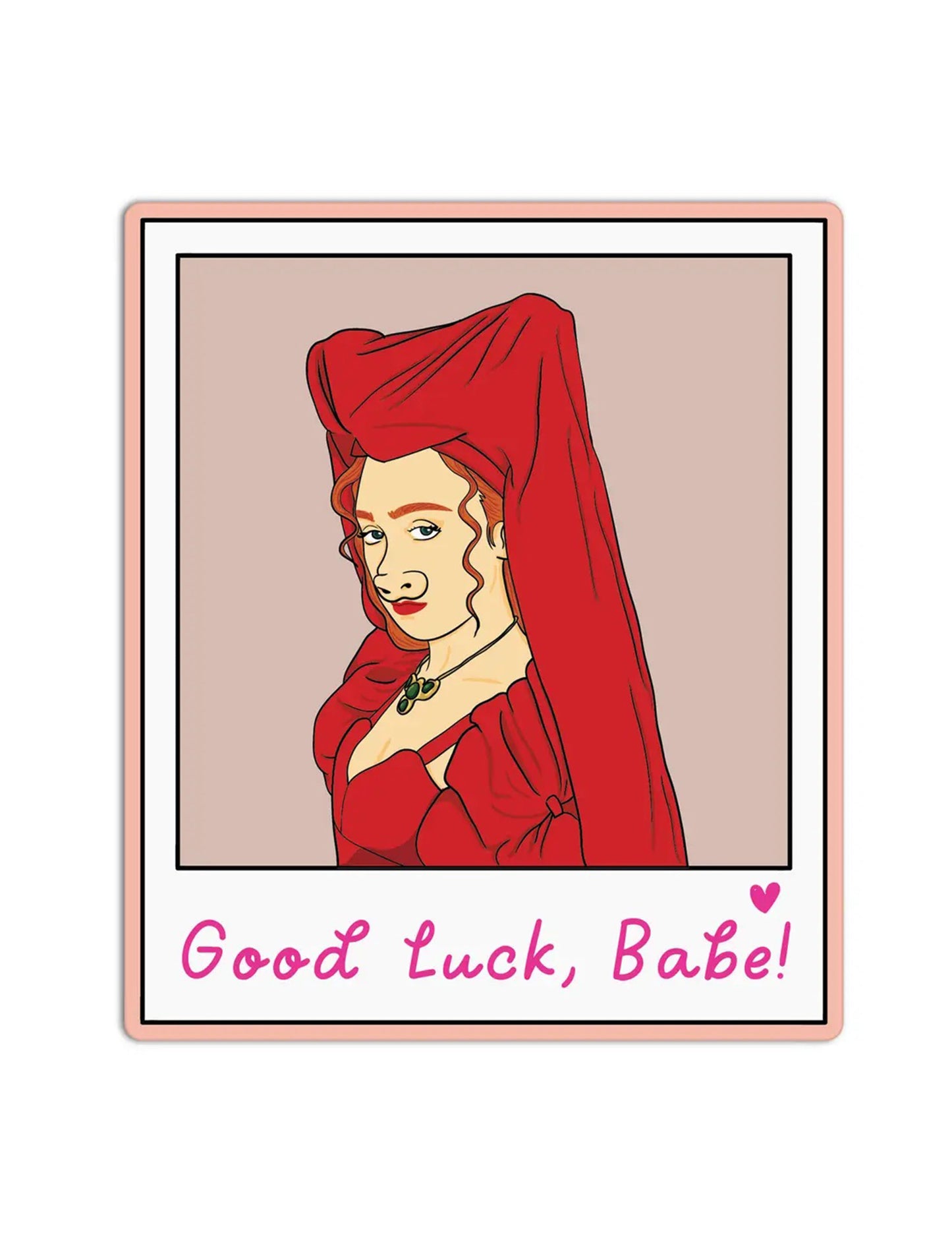 Good Luck, Babe Cover Sticker