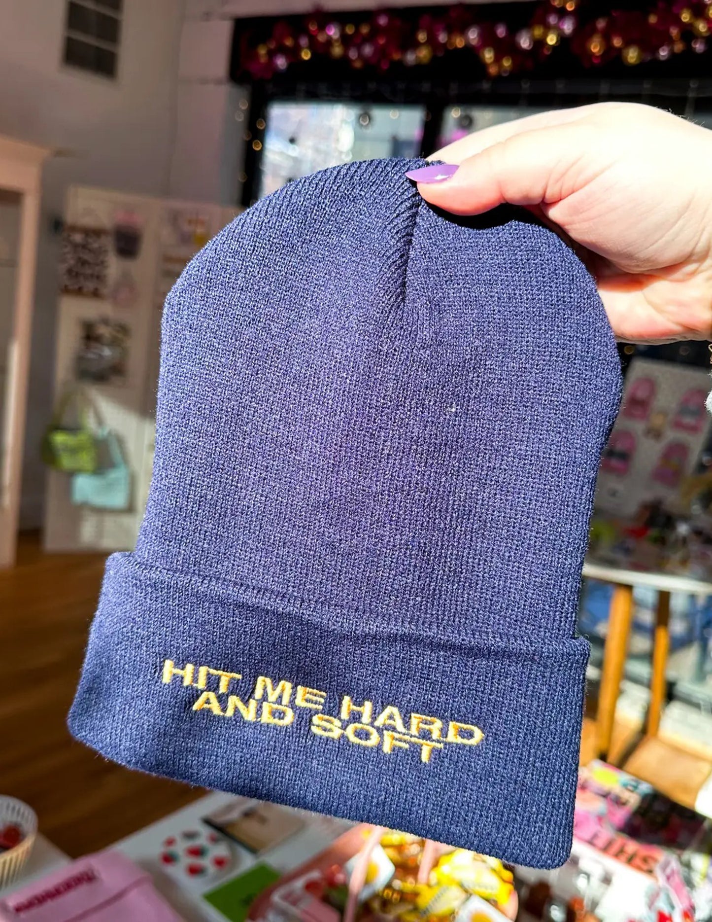 Hit Me Hard & Soft Beanie