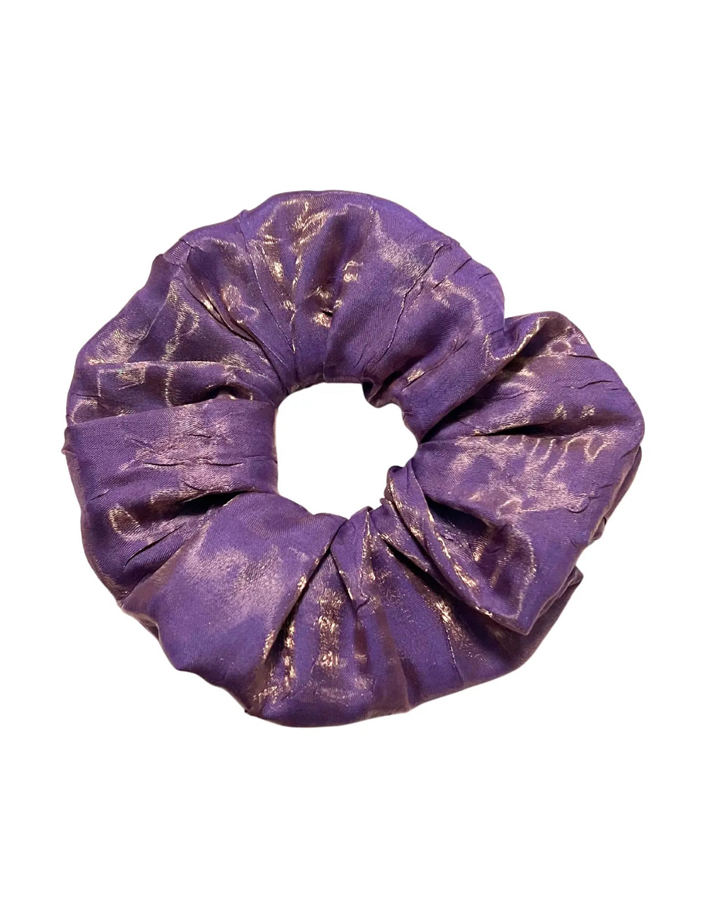 Holographic Purple/Pink Scrunchie