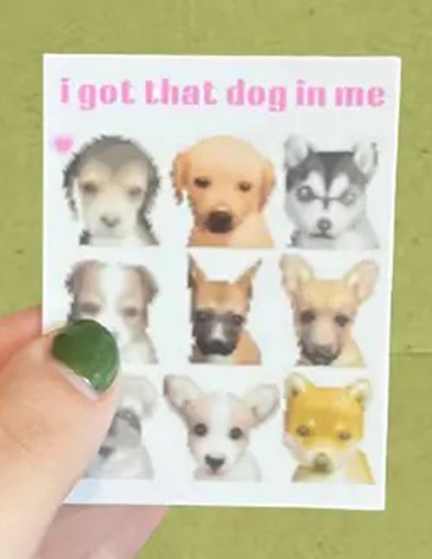 I Got That Nintendog In Me Sticker