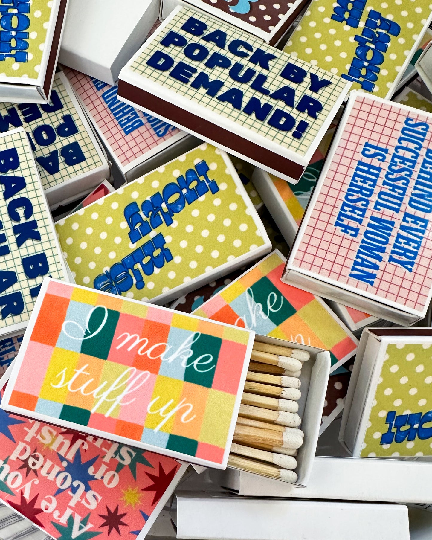 I Make Stuff Up Matchbox