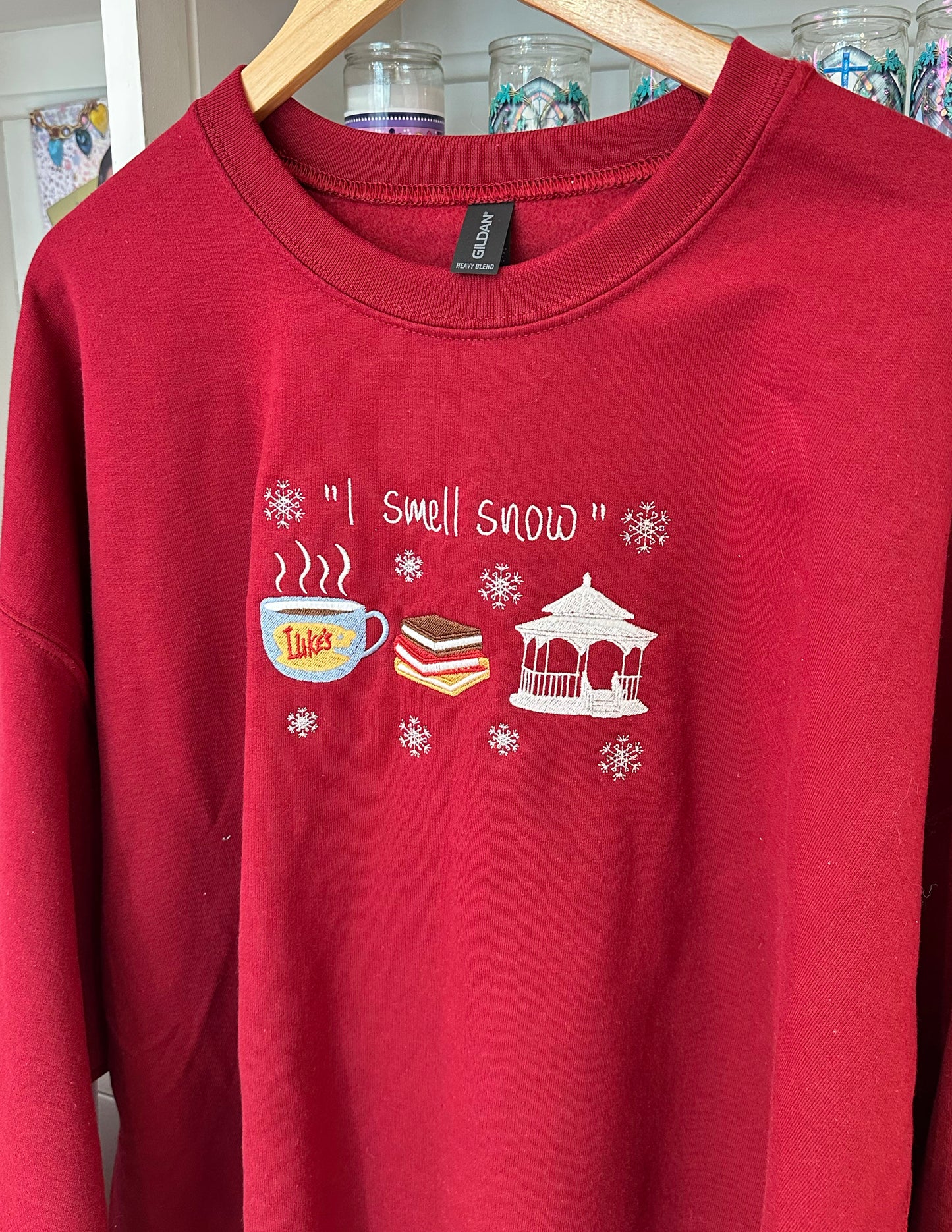 I Smell Snow Gilmore Girls Crewneck