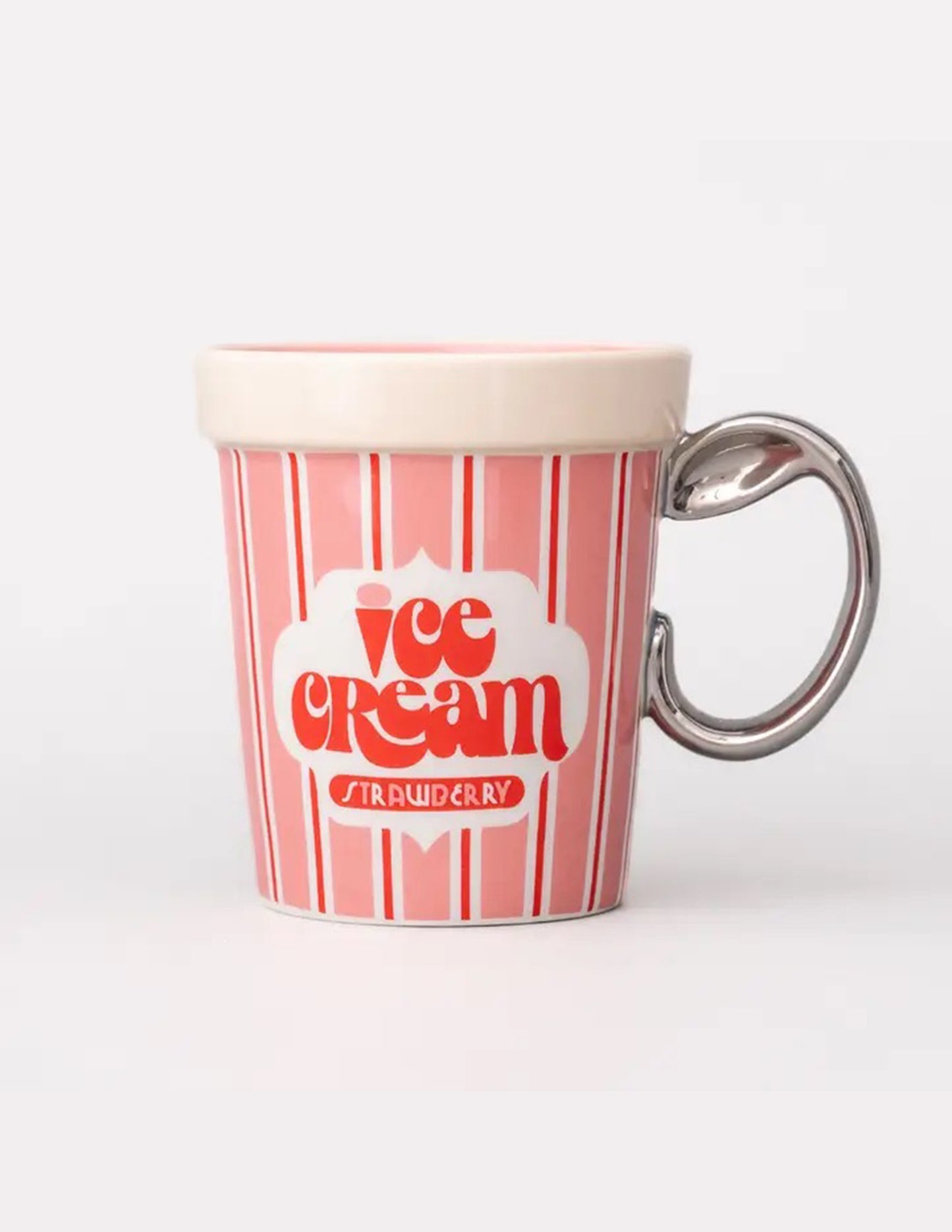 Ice Cream Carton Ceramic Mug