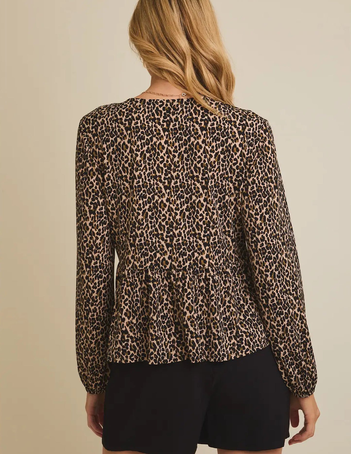 Kelsey Front Tie Long Sleeve Top