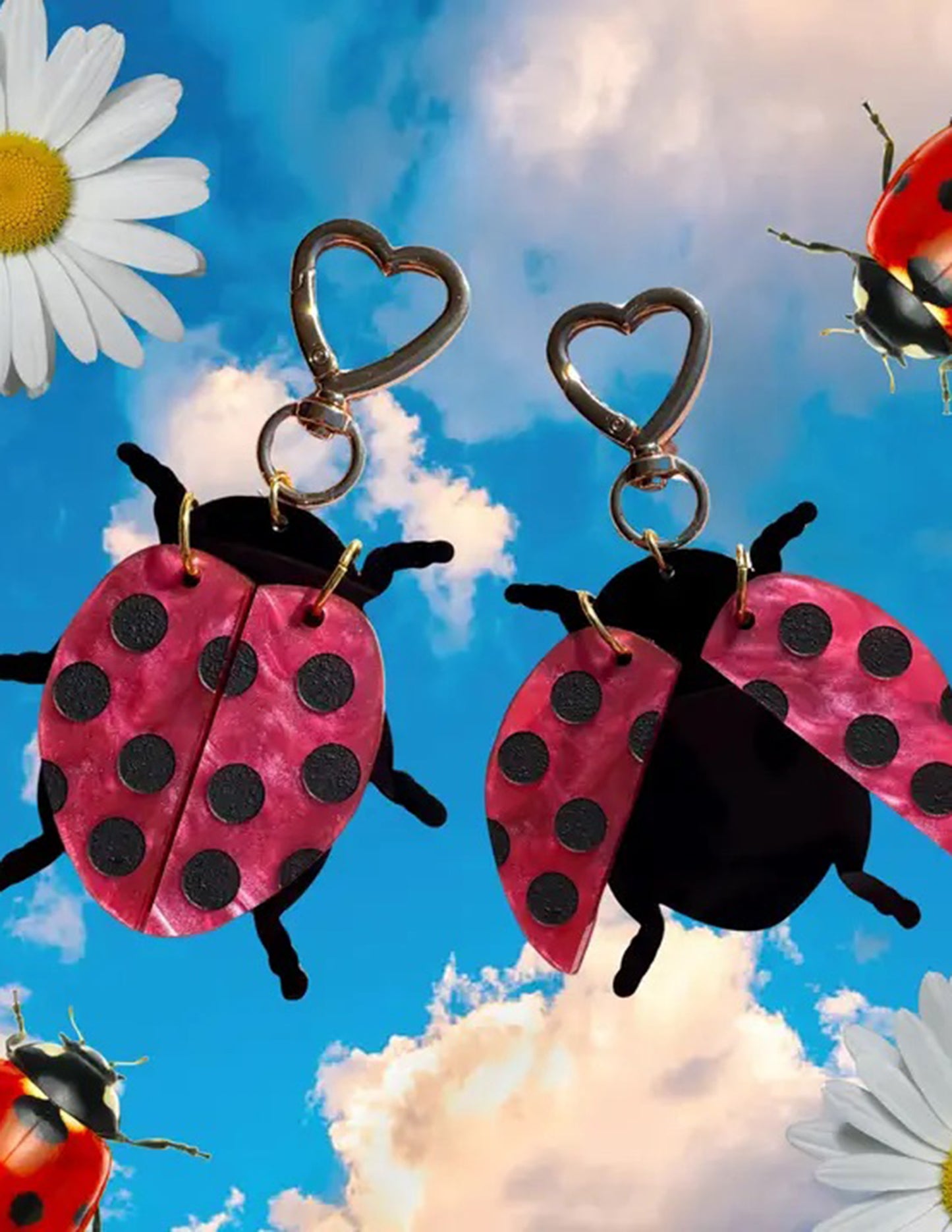 Ladybug Keychain