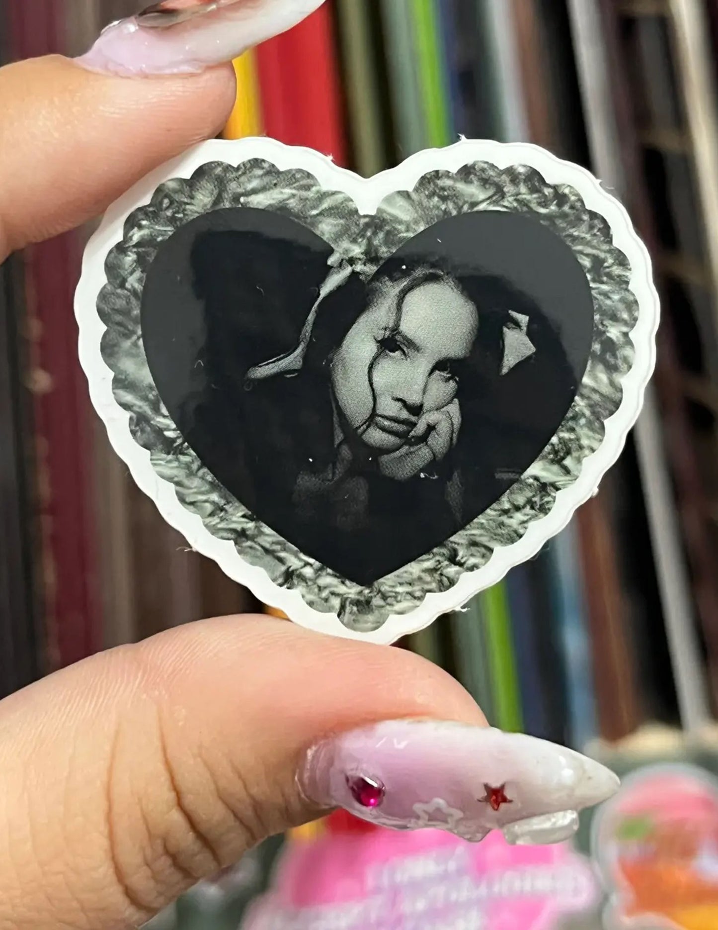Lana Heart Sticker